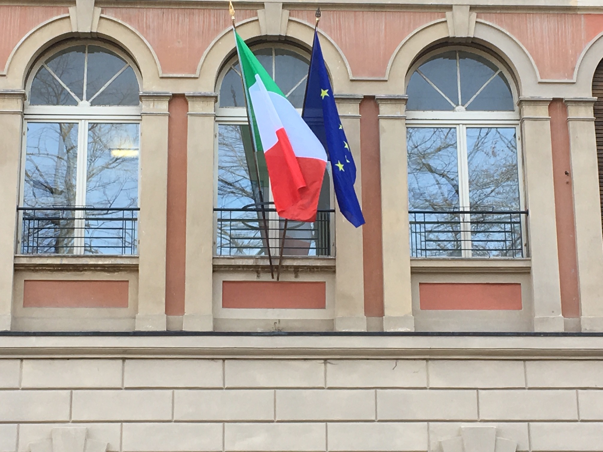 Bandiere Italia Europa